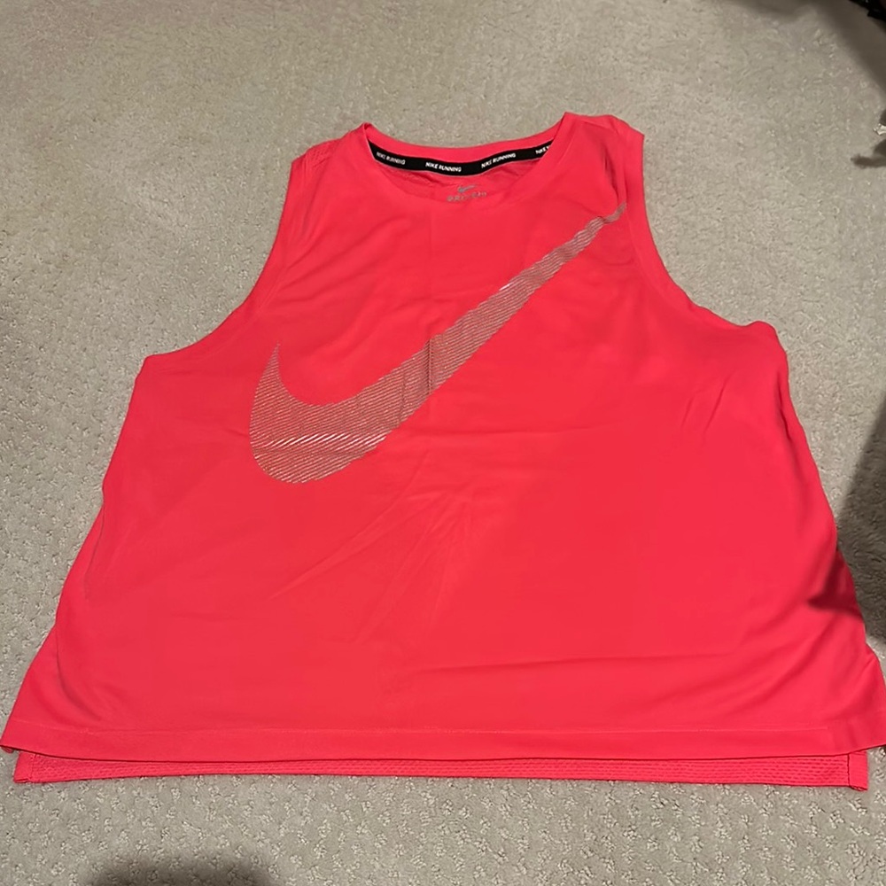 Nike pink tank top